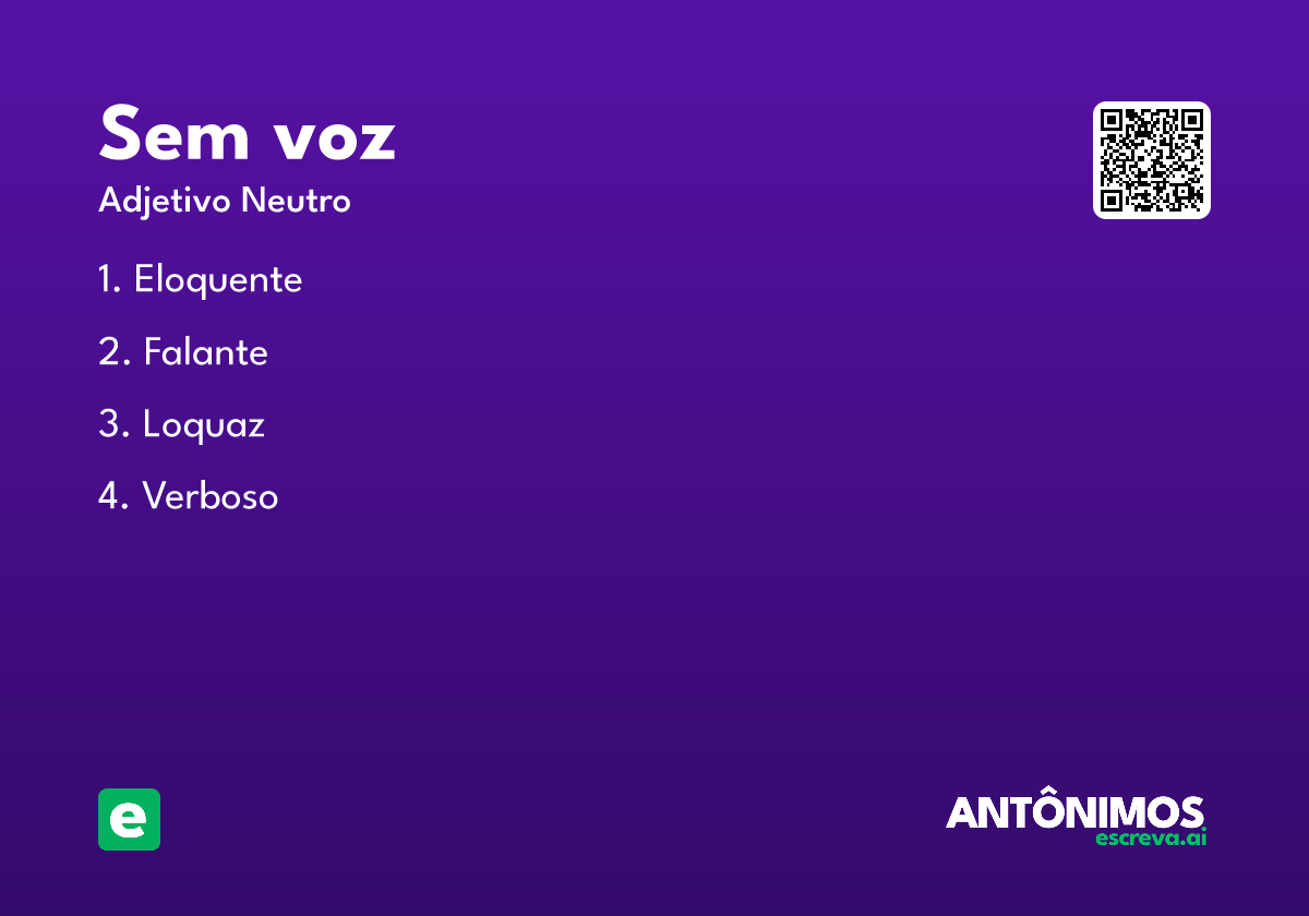 sem voz
