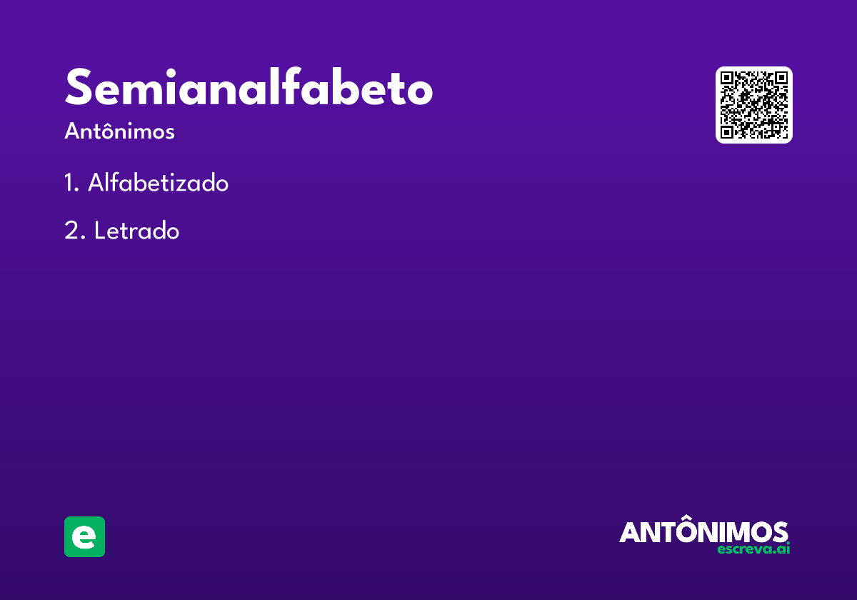 semianalfabeto