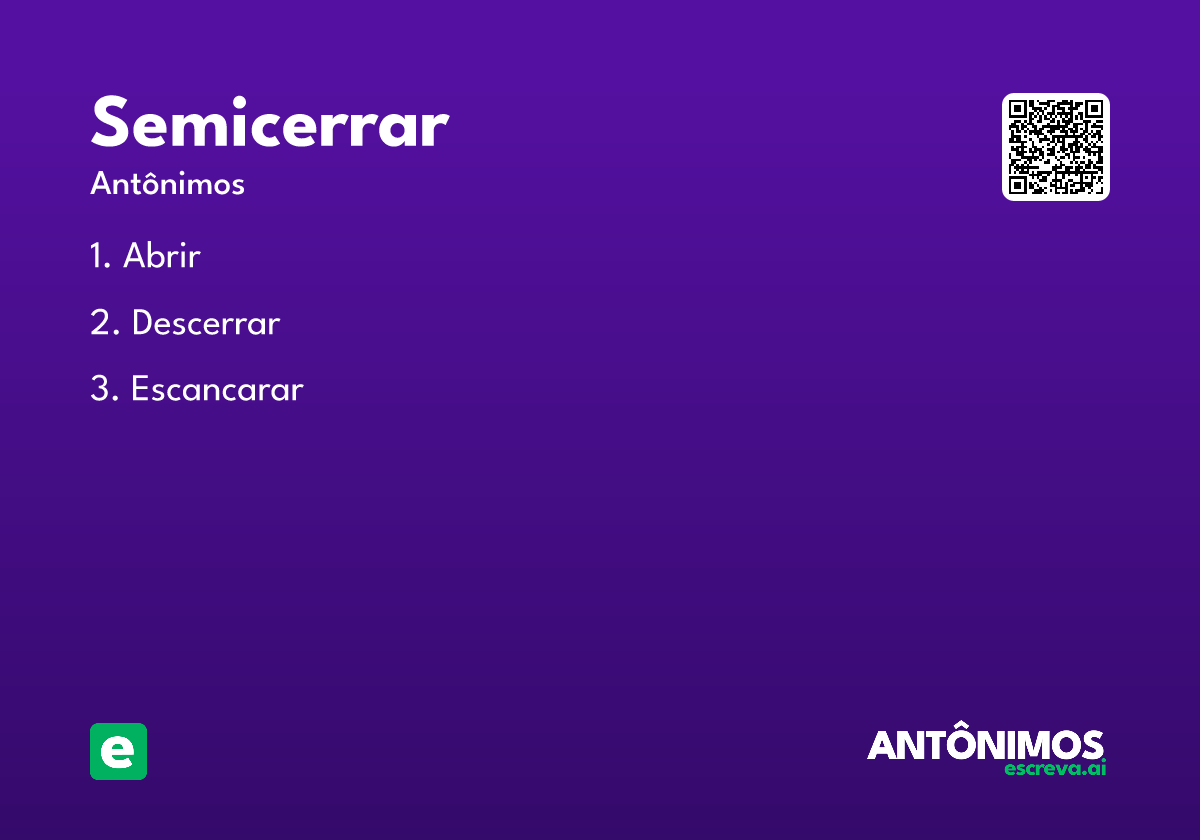 semicerrar