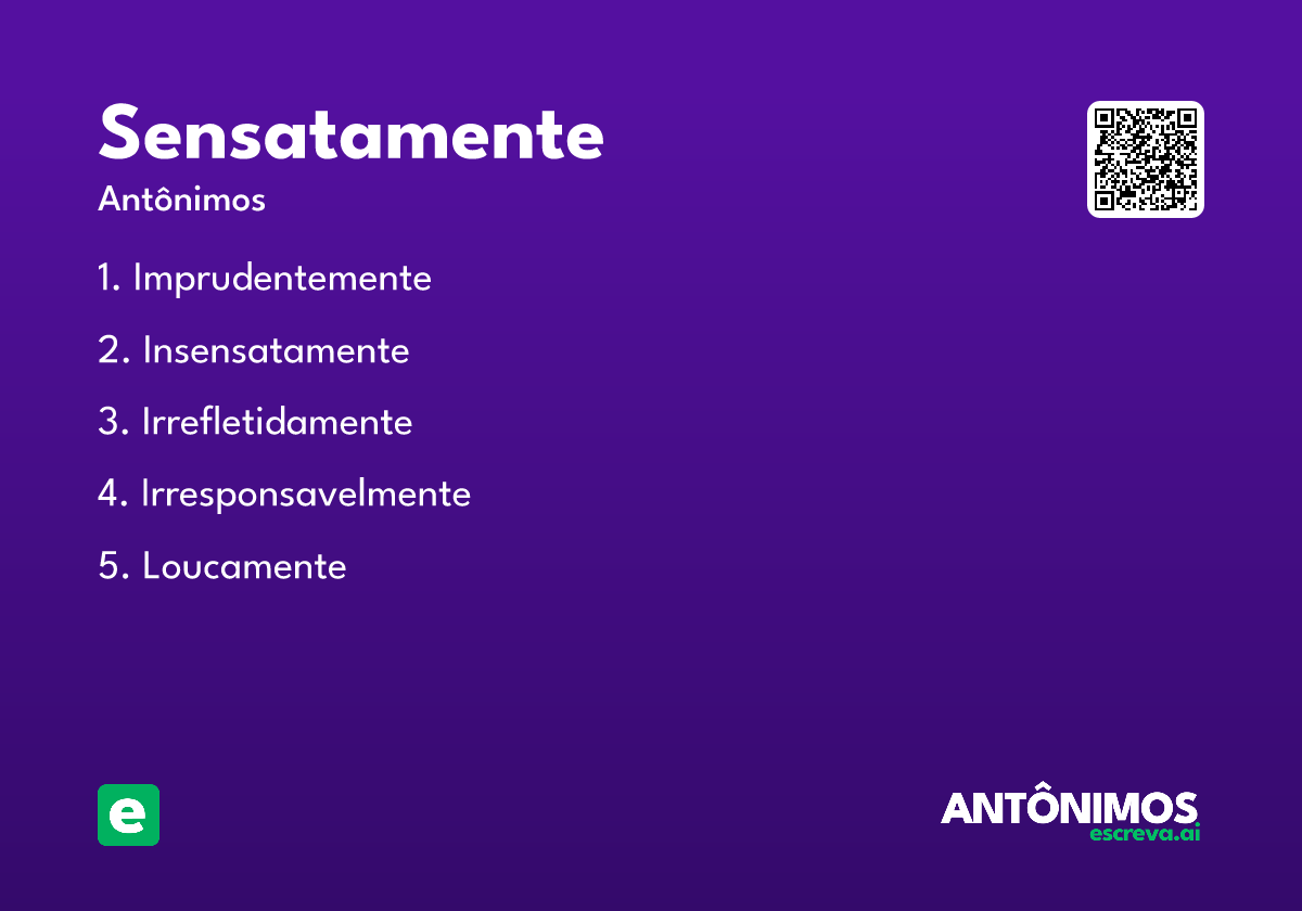 sensatamente