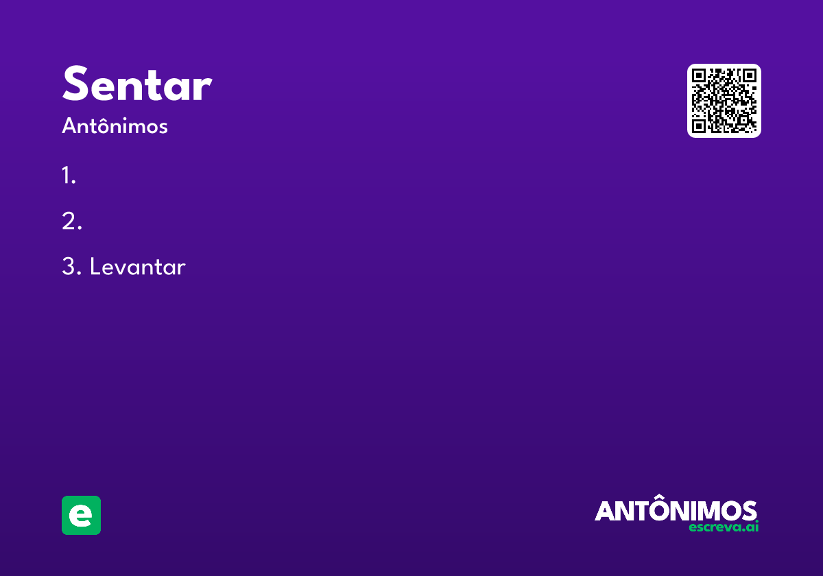 sentar