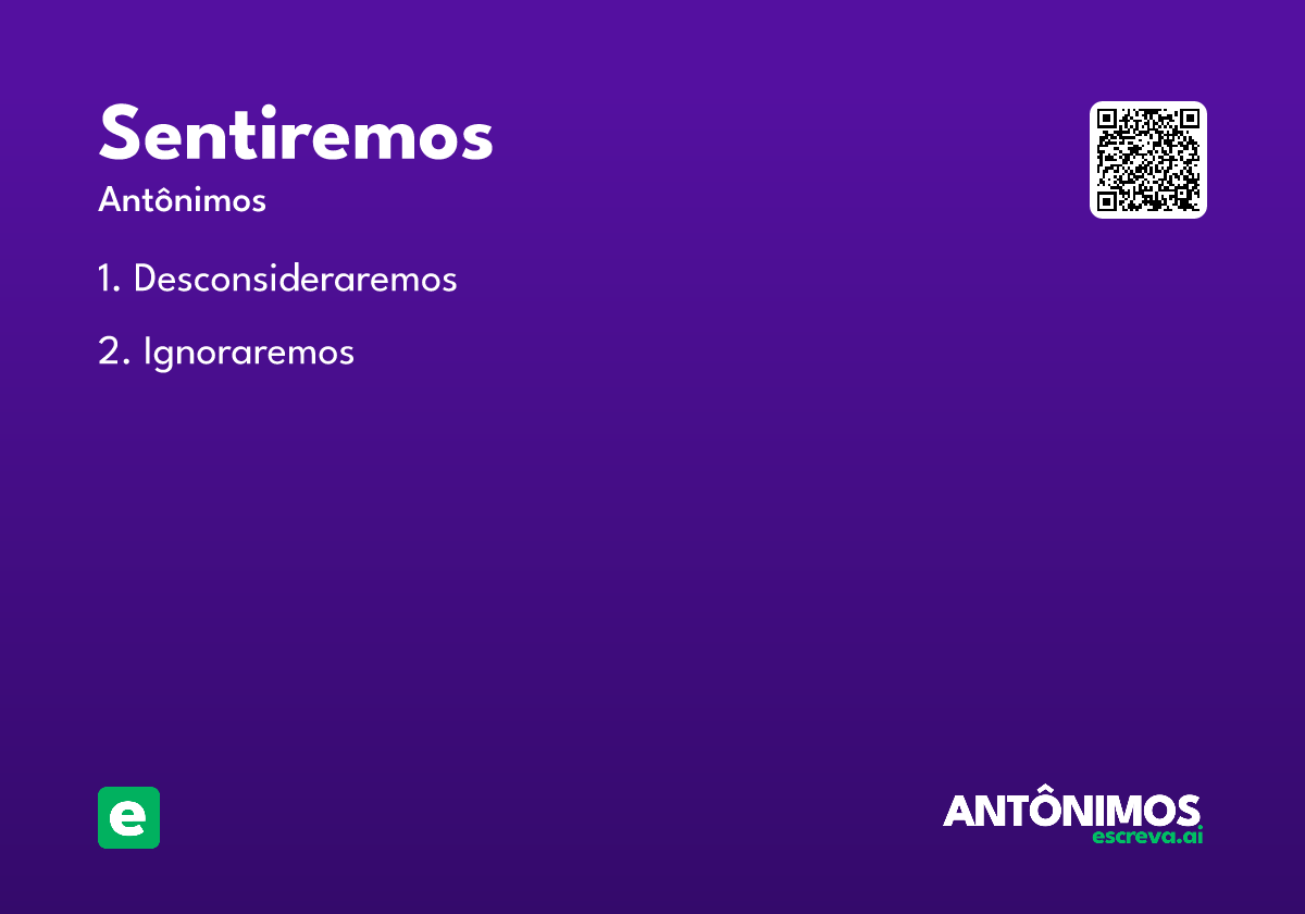 sentiremos