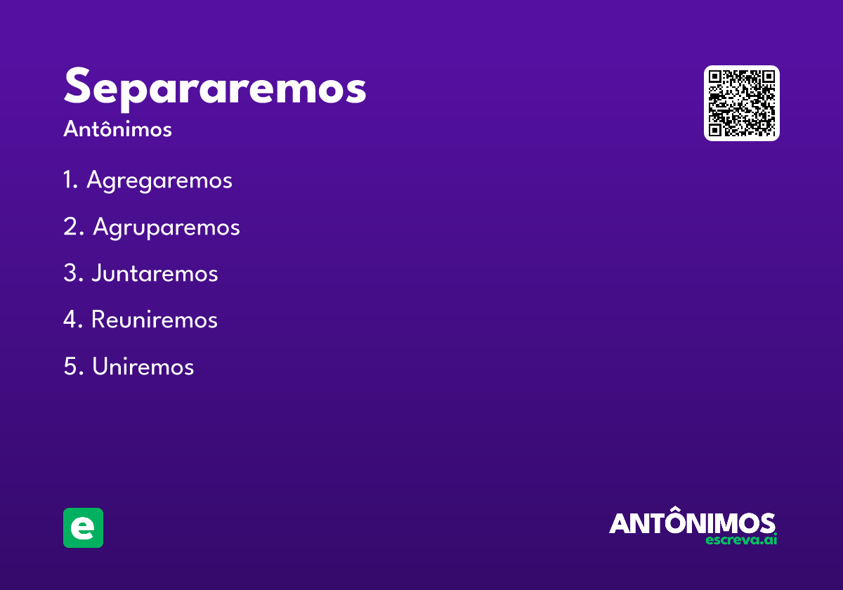 separaremos