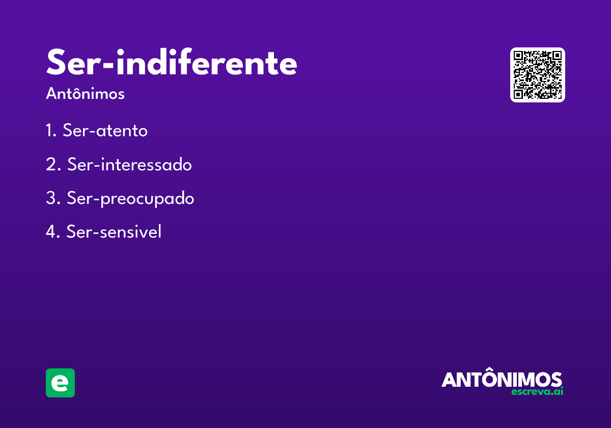 ser-indiferente