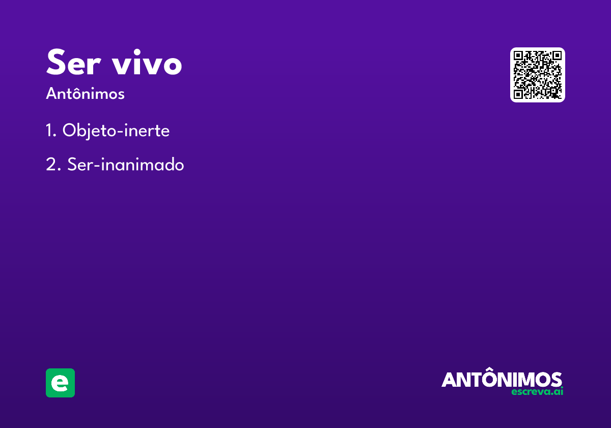 ser vivo
