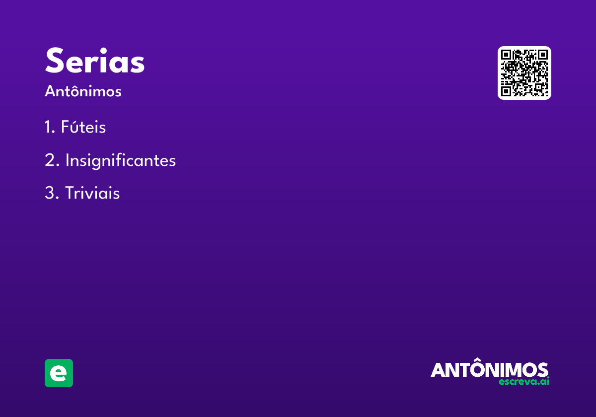 serias
