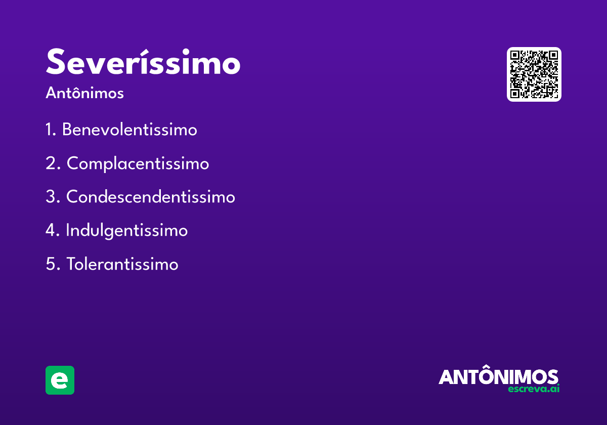 severíssimo