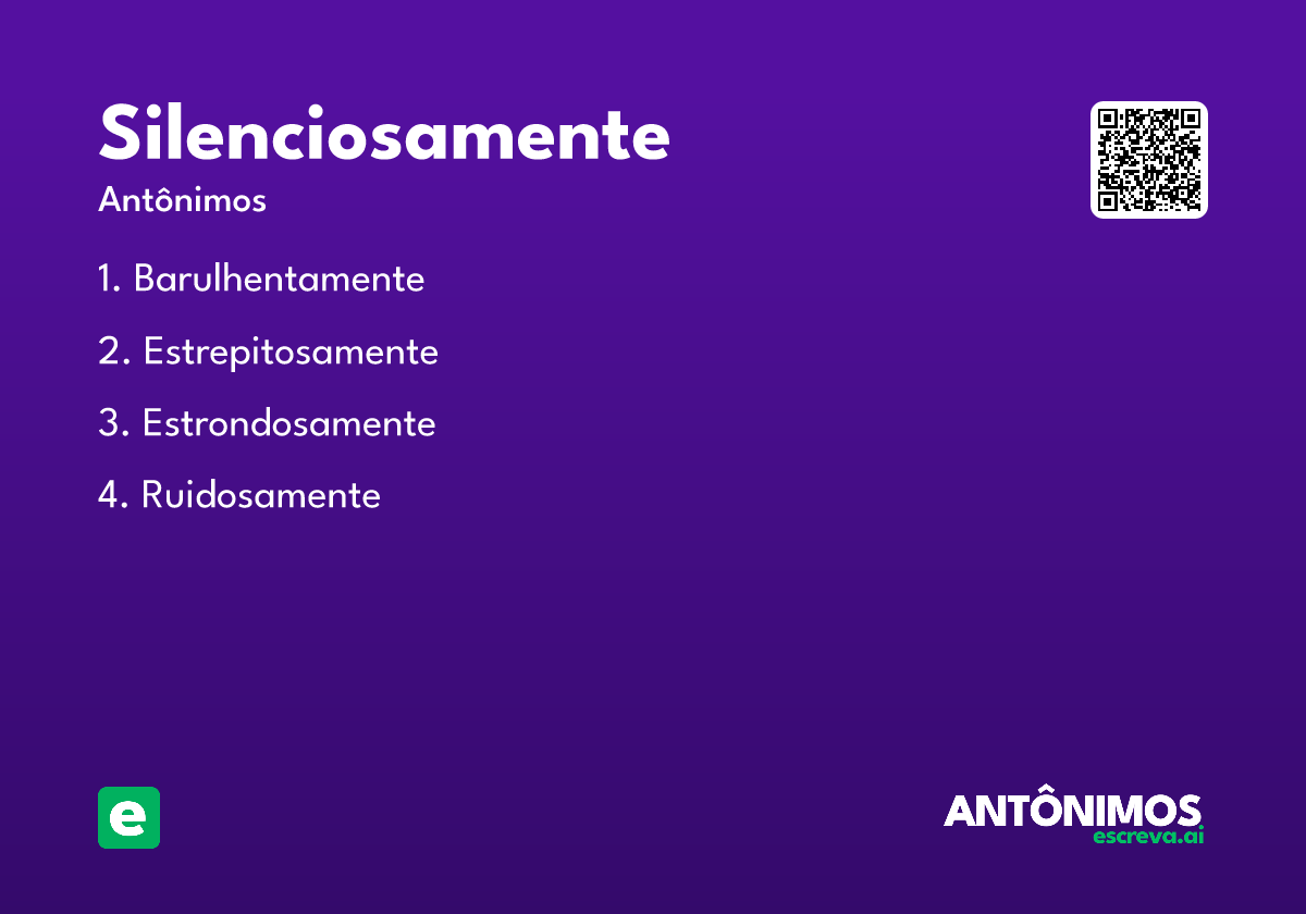 silenciosamente