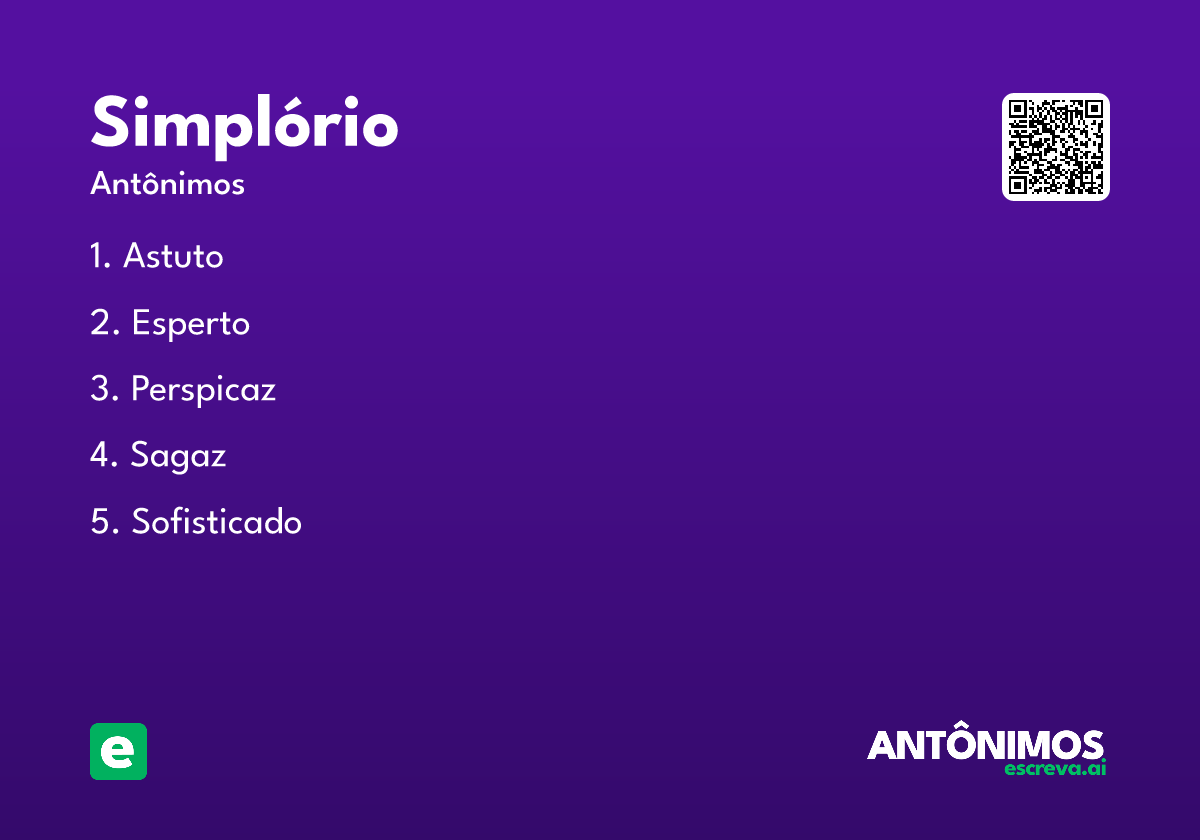 simplório
