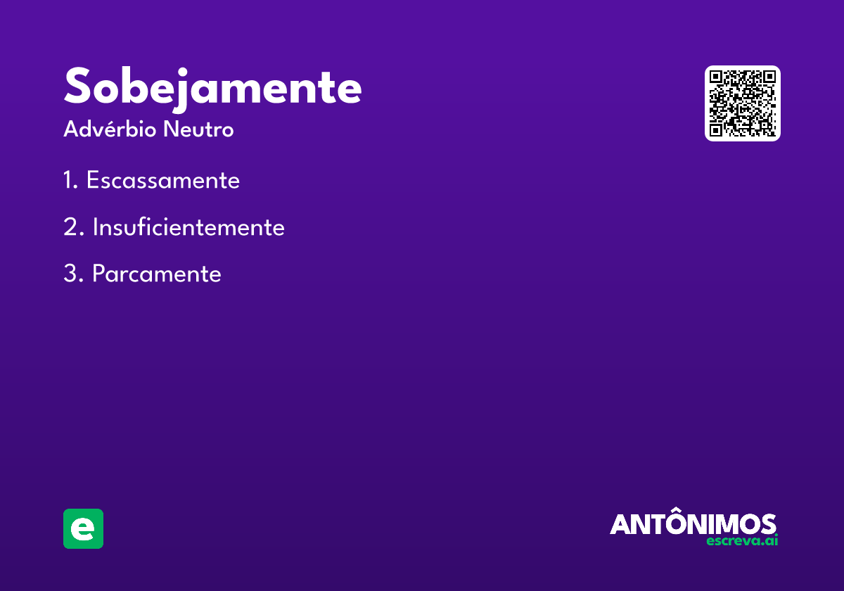 sobejamente