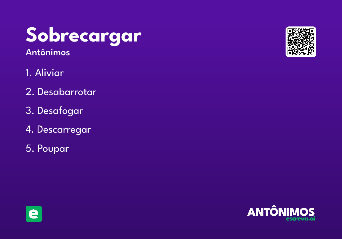 sobrecargar