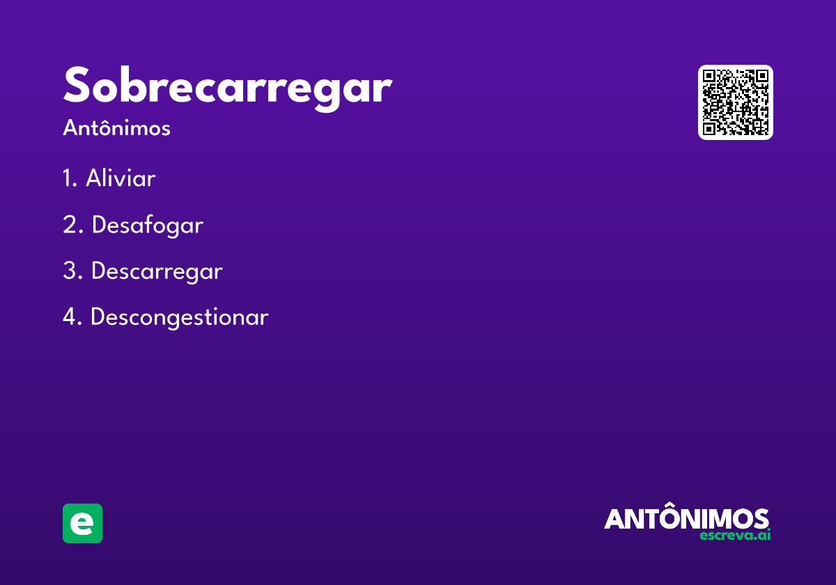 sobrecarregar