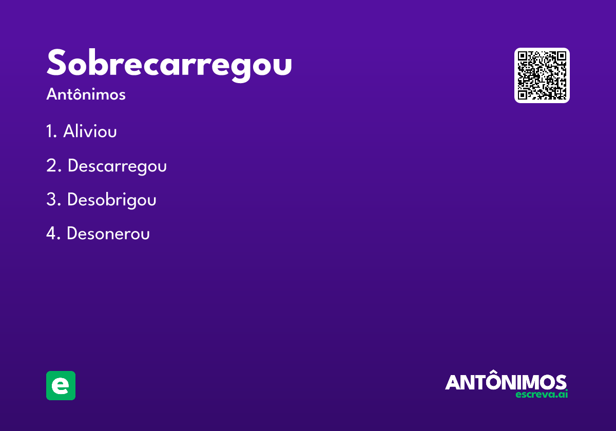 sobrecarregou