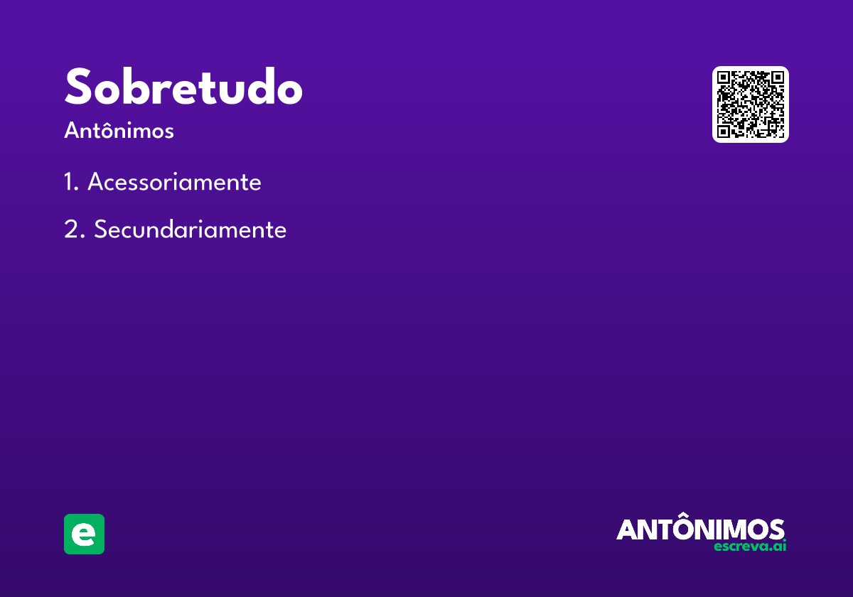sobretudo