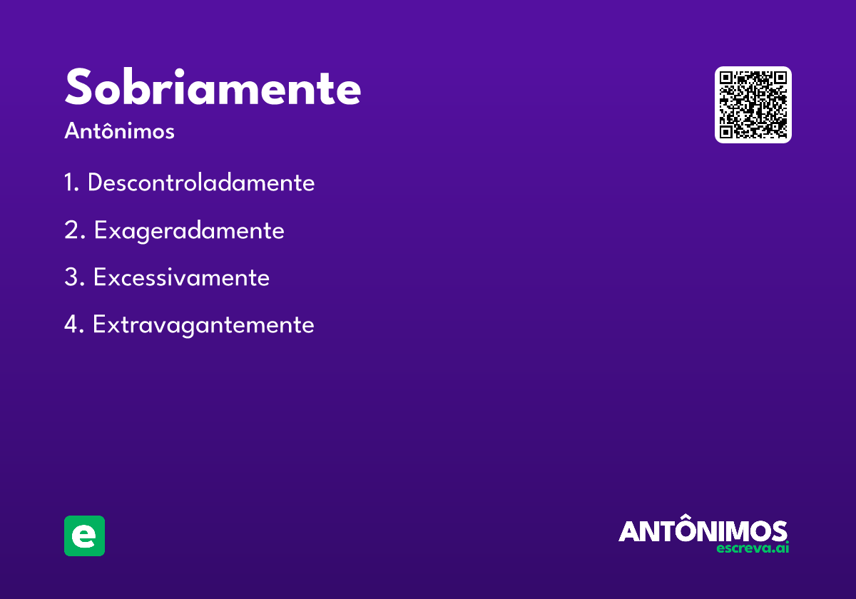 sobriamente
