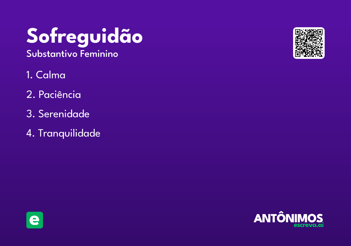 sofreguidão