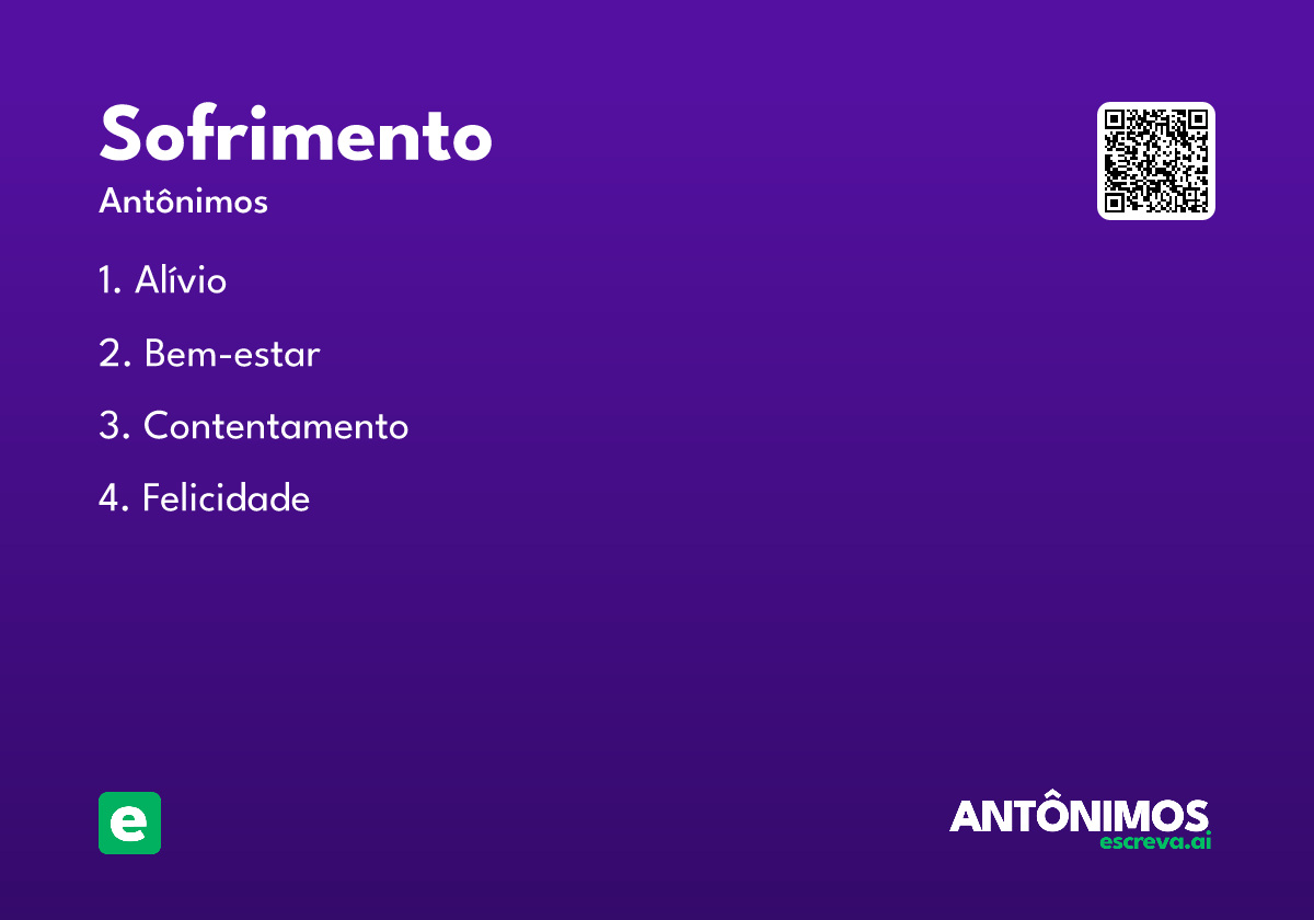 sofrimento