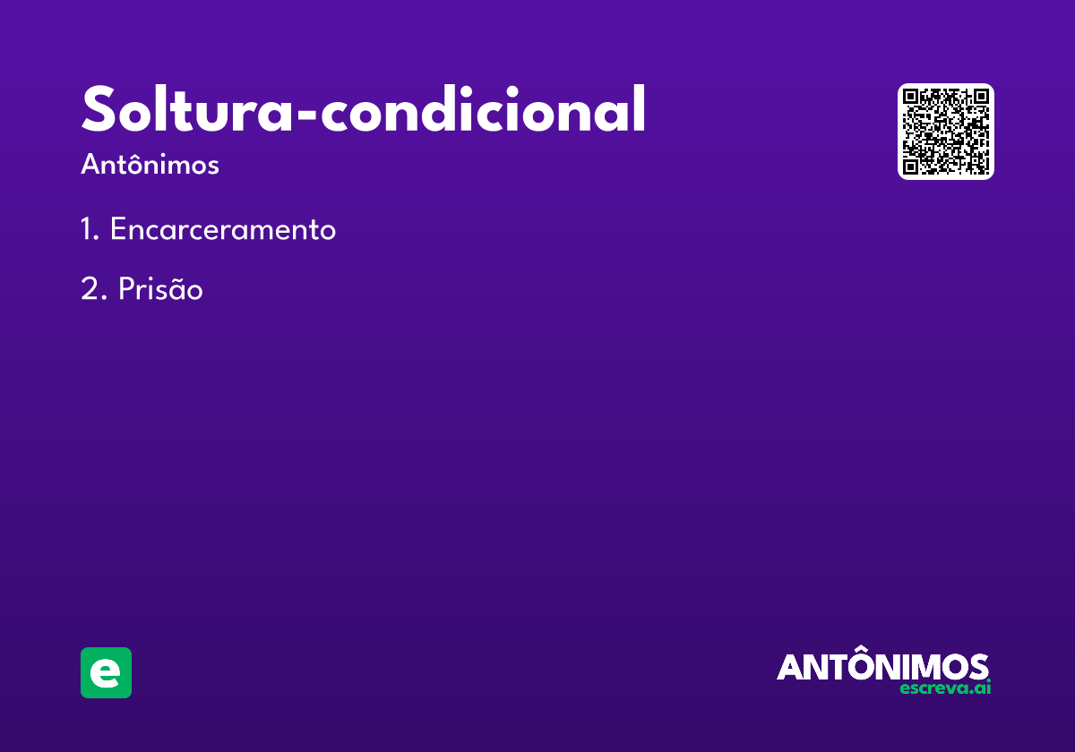 soltura-condicional