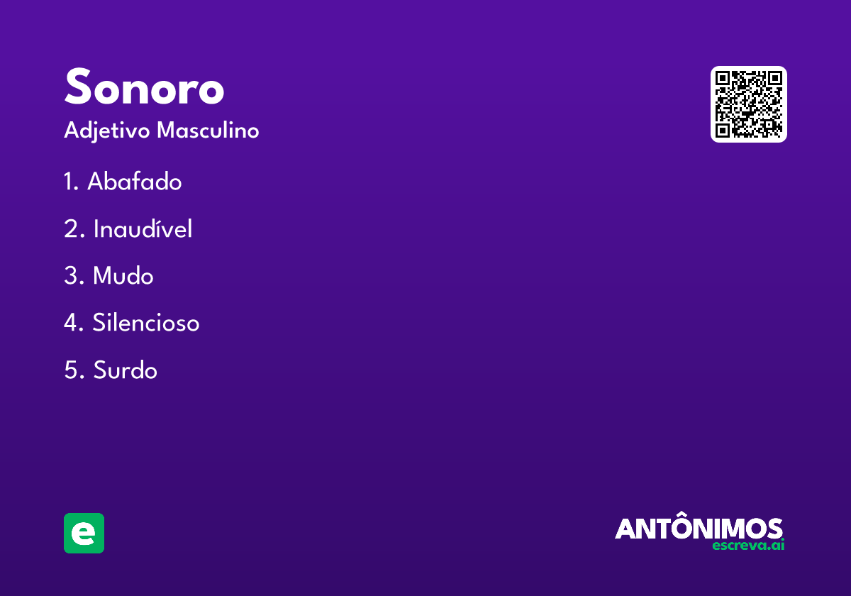 sonoro