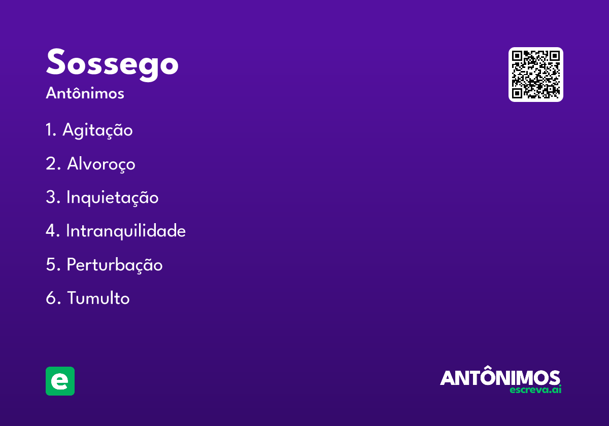 sossego