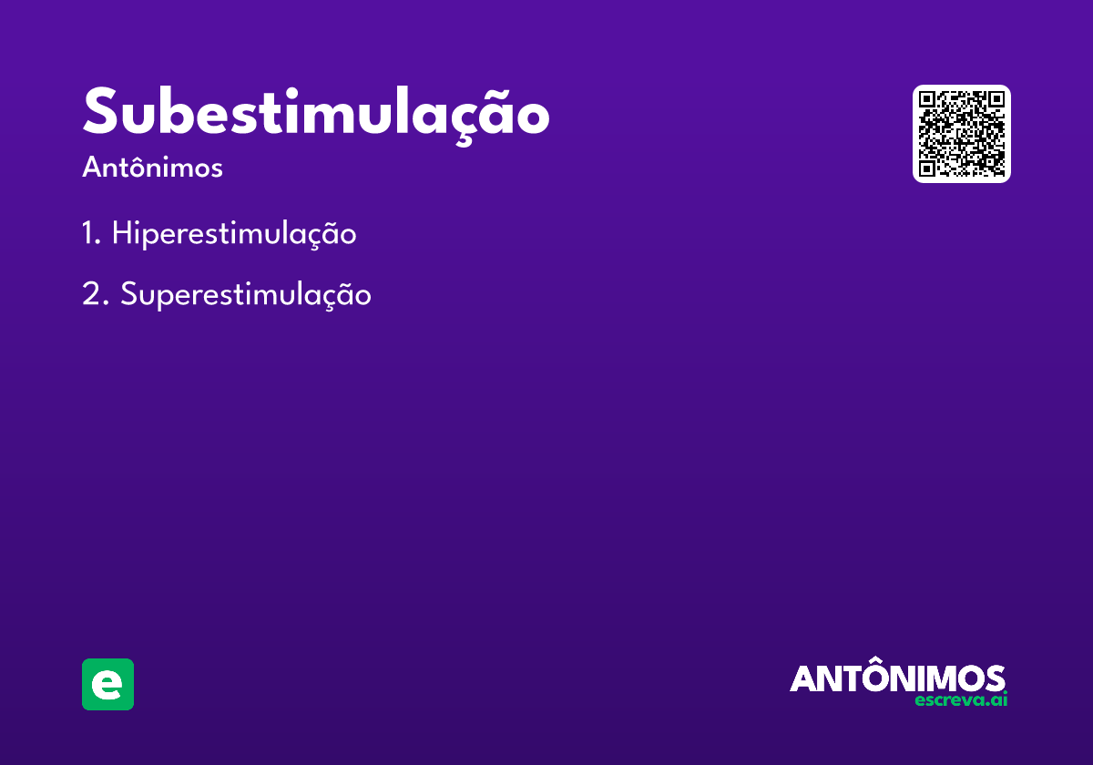 subestimulação