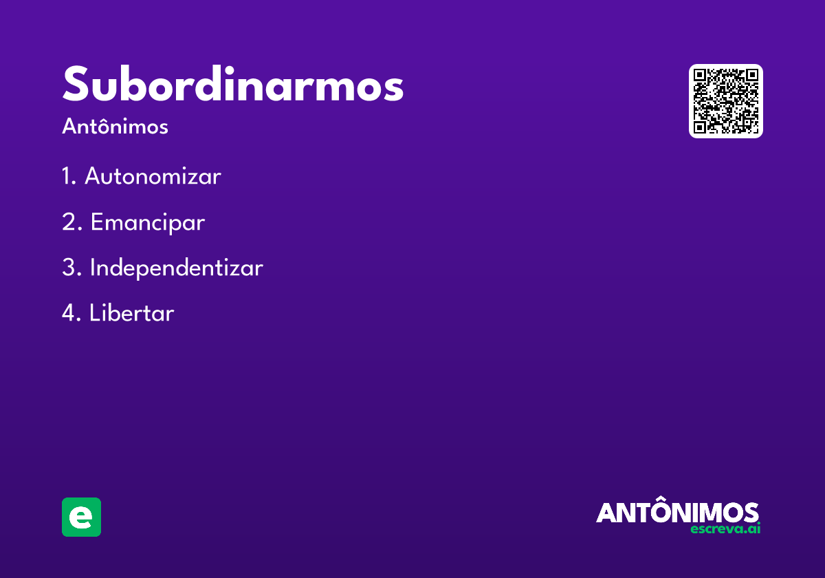 subordinarmos