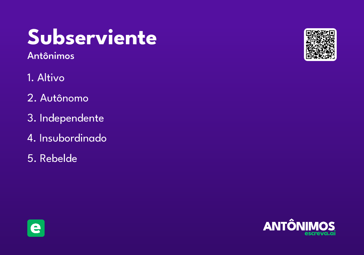 subserviente