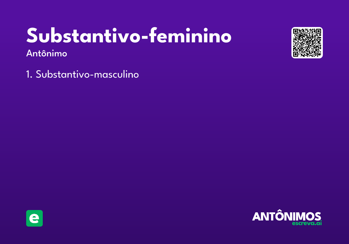 substantivo-feminino