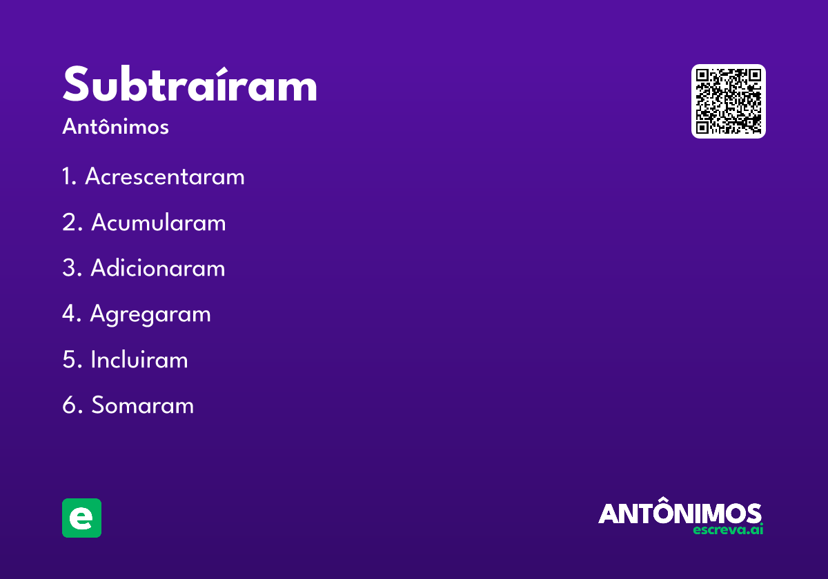subtraíram
