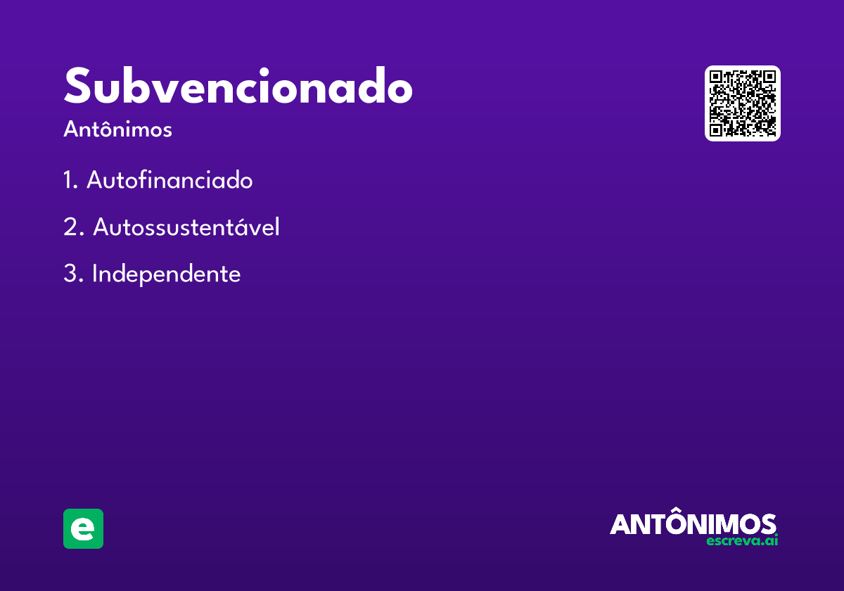 subvencionado