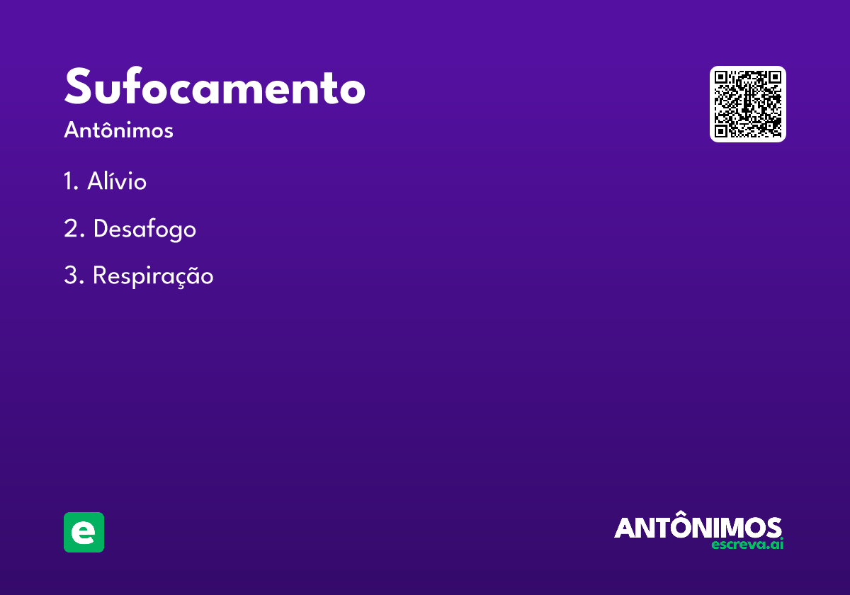 sufocamento