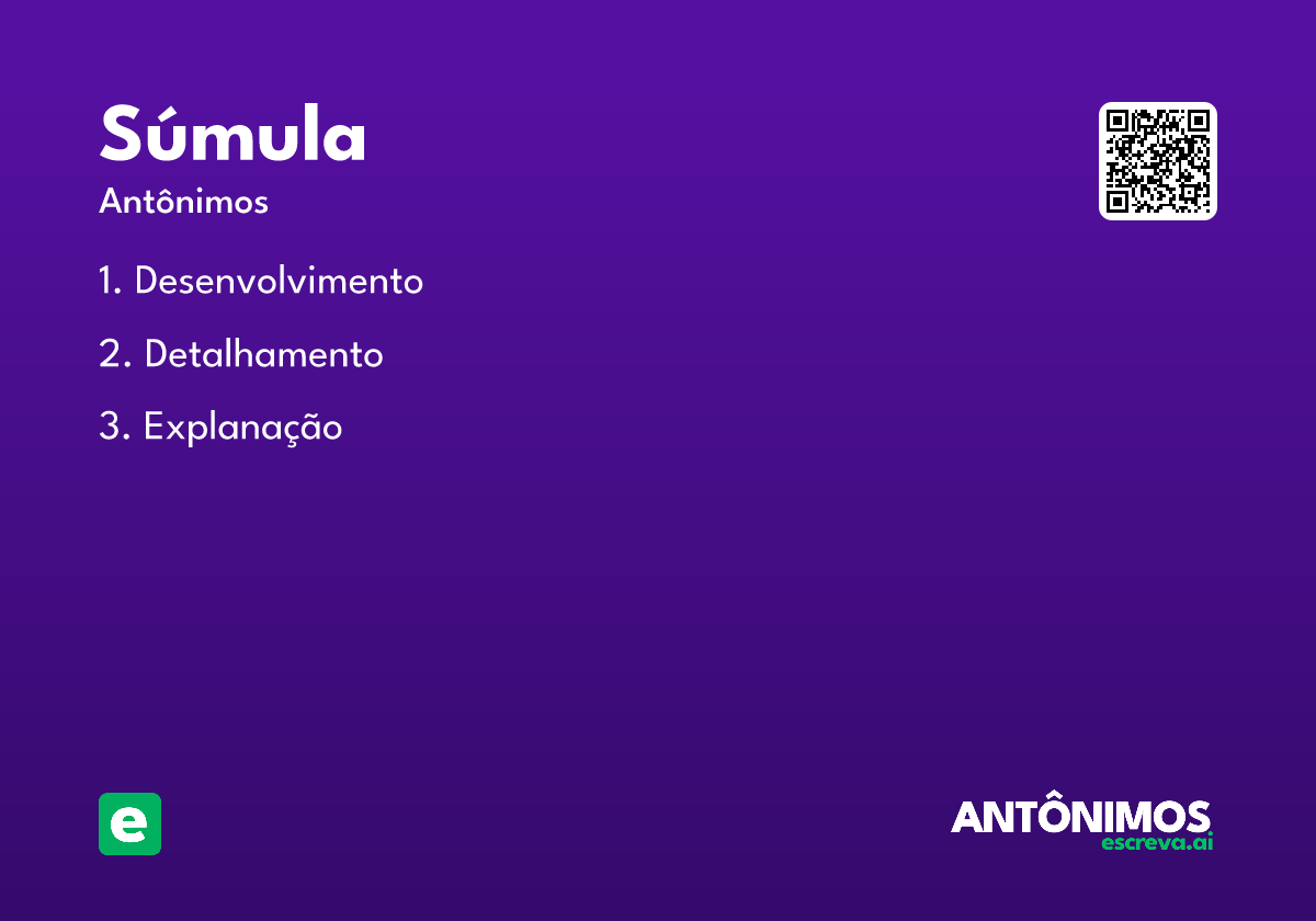 súmula