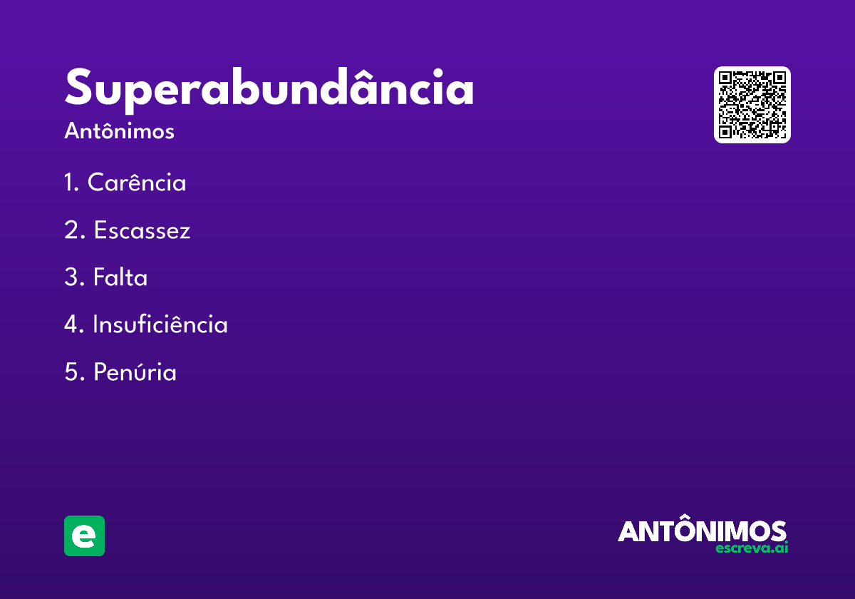 superabundância
