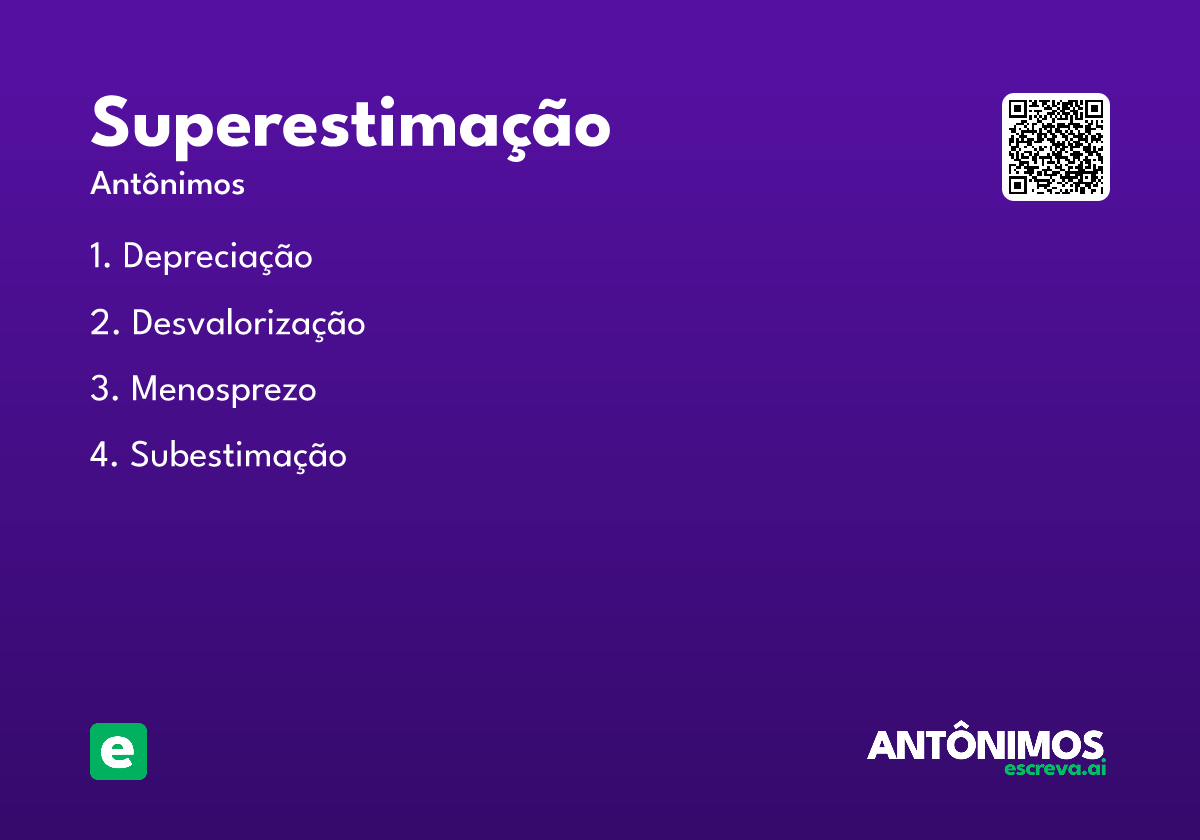 superestimação