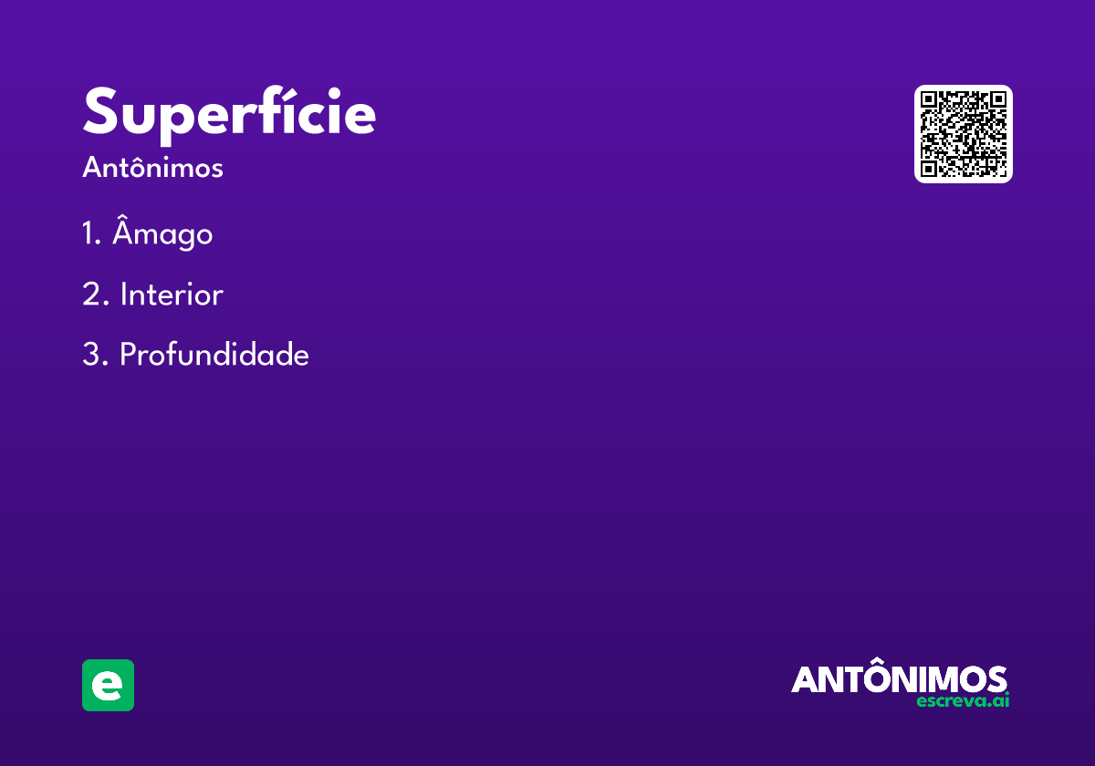 superfície