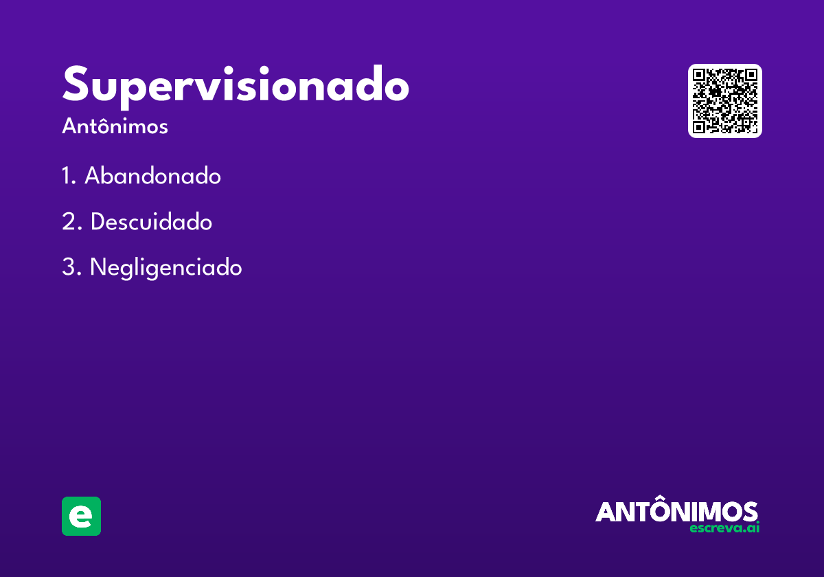 supervisionado