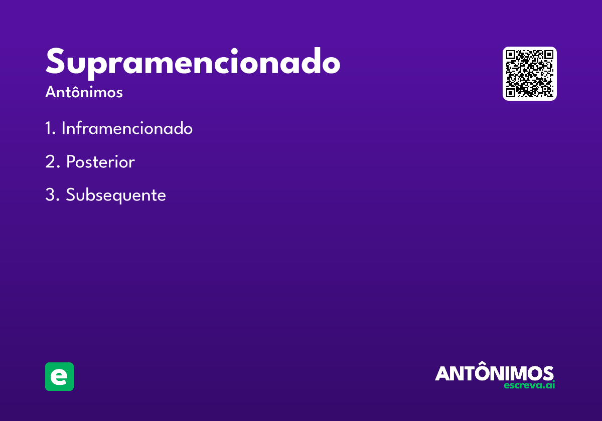 supramencionado