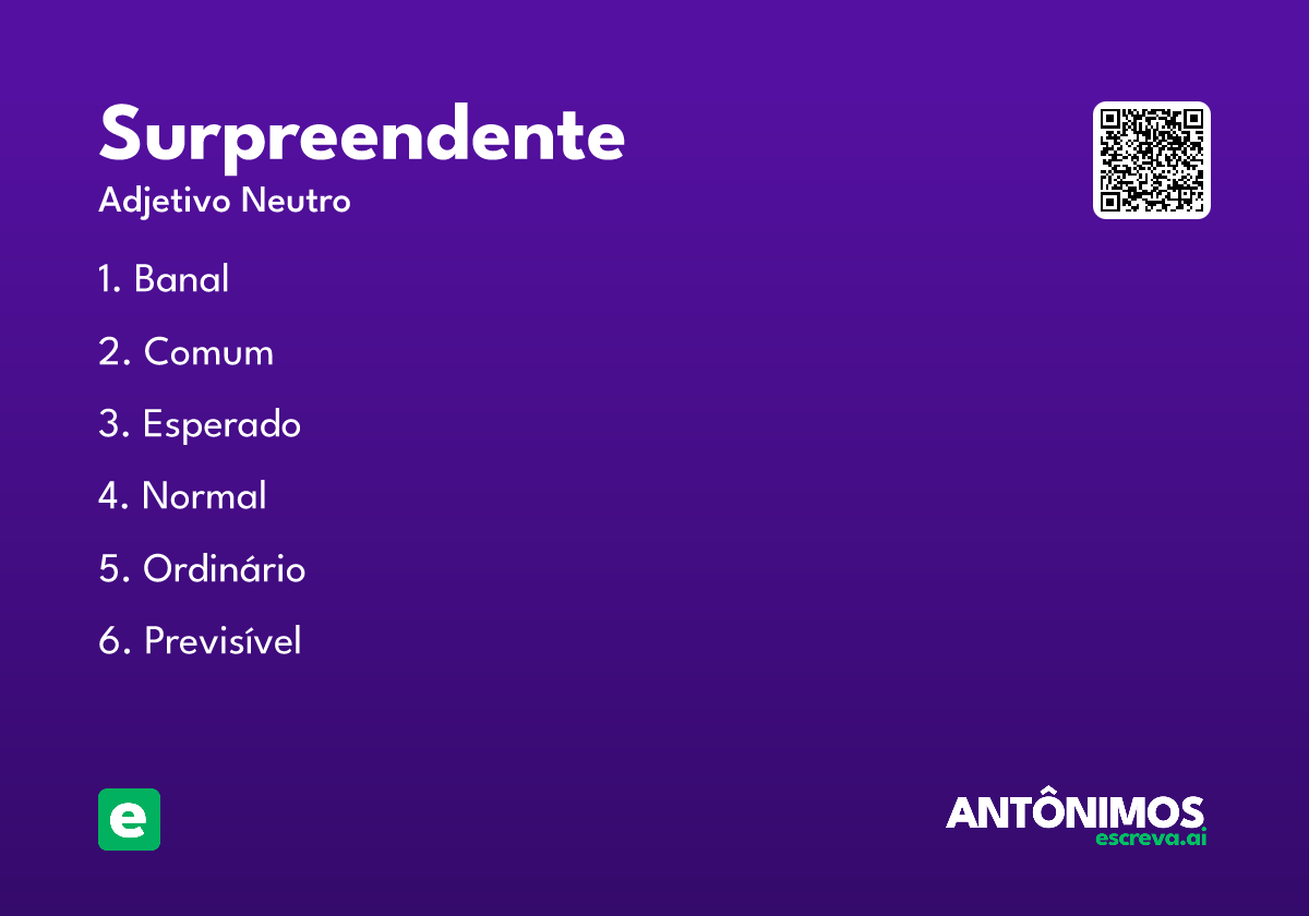 surpreendente