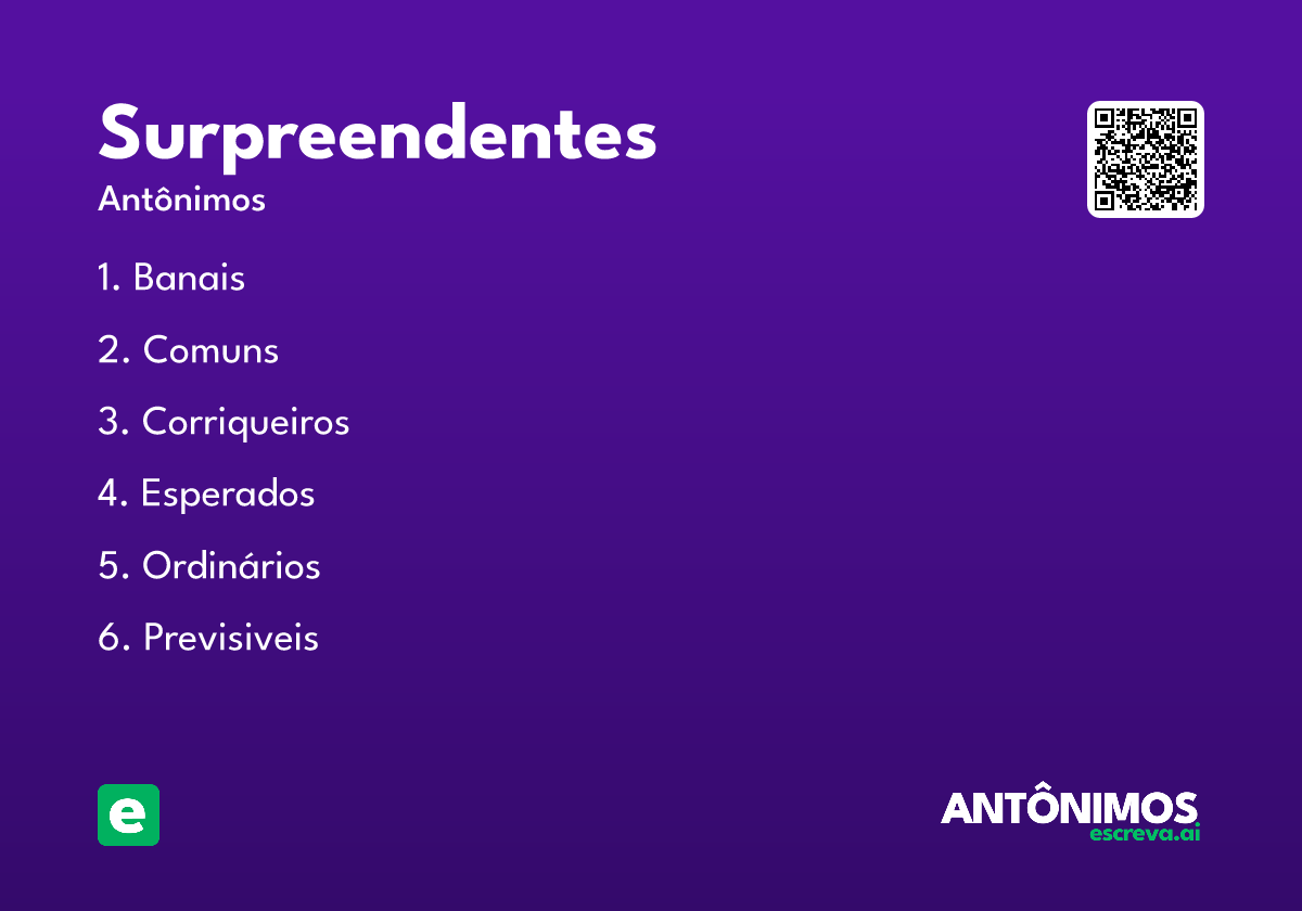 surpreendentes