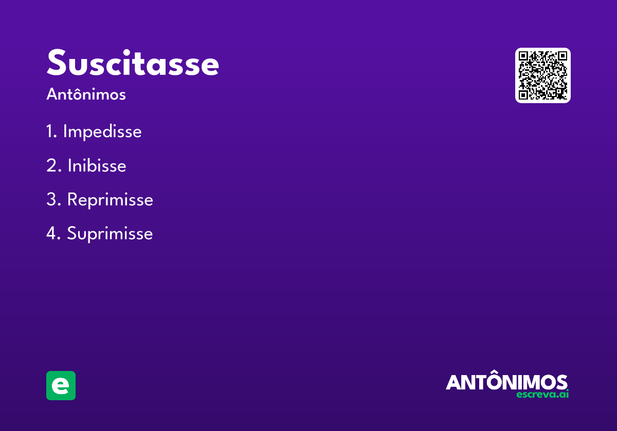 suscitasse