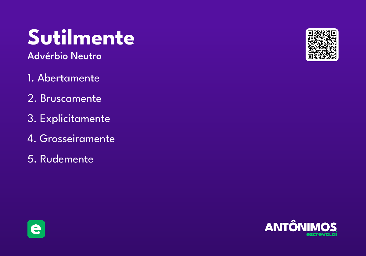 sutilmente