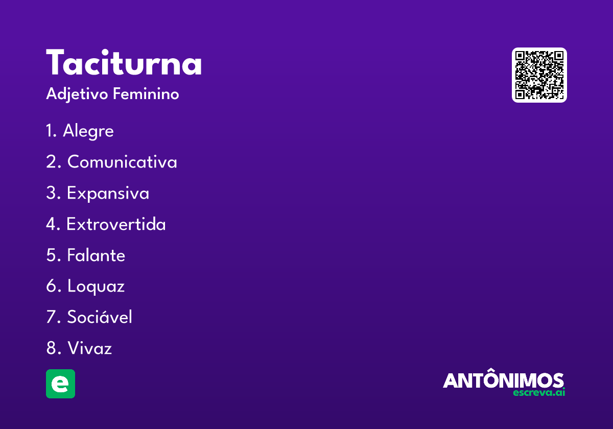 taciturna