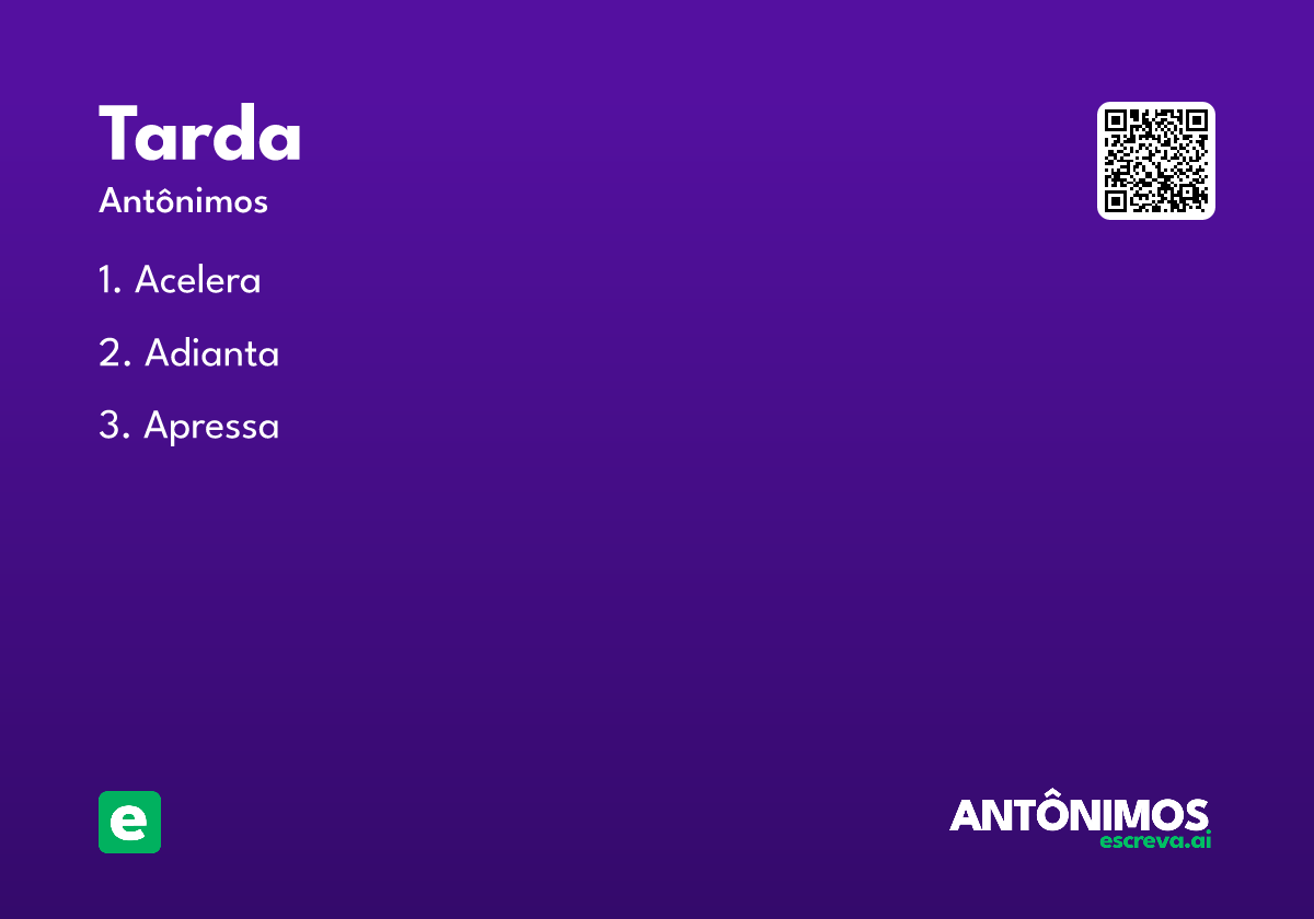 tarda