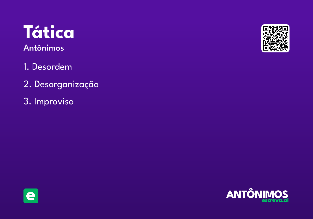 tática