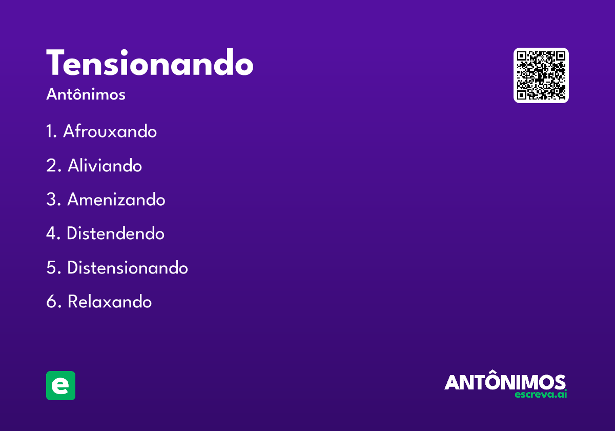 tensionando