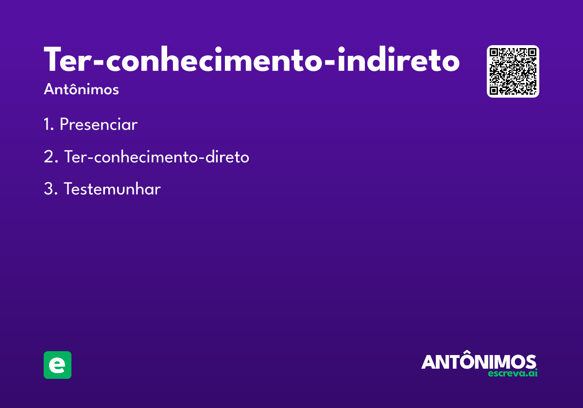 ter-conhecimento-indireto