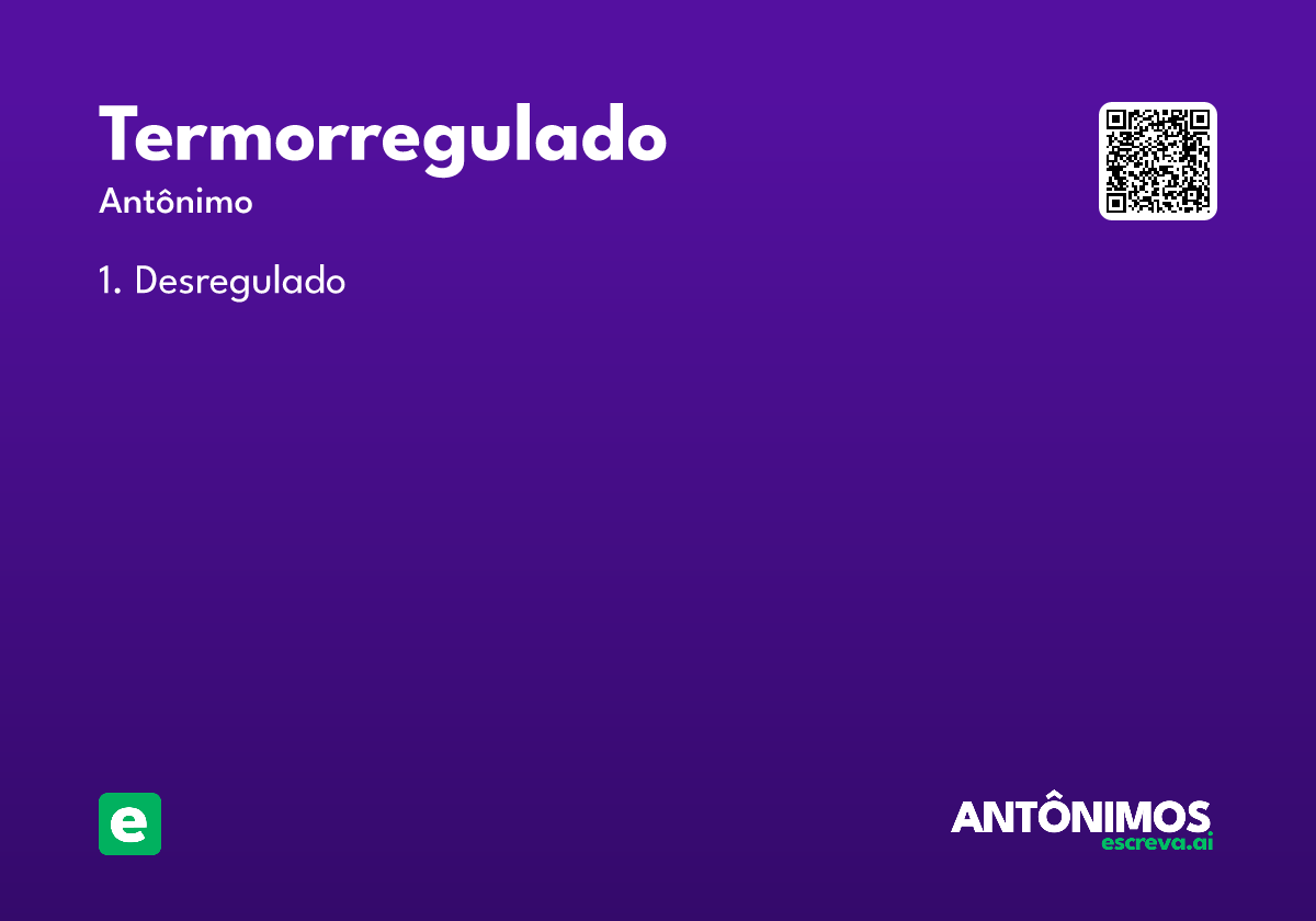 termorregulado