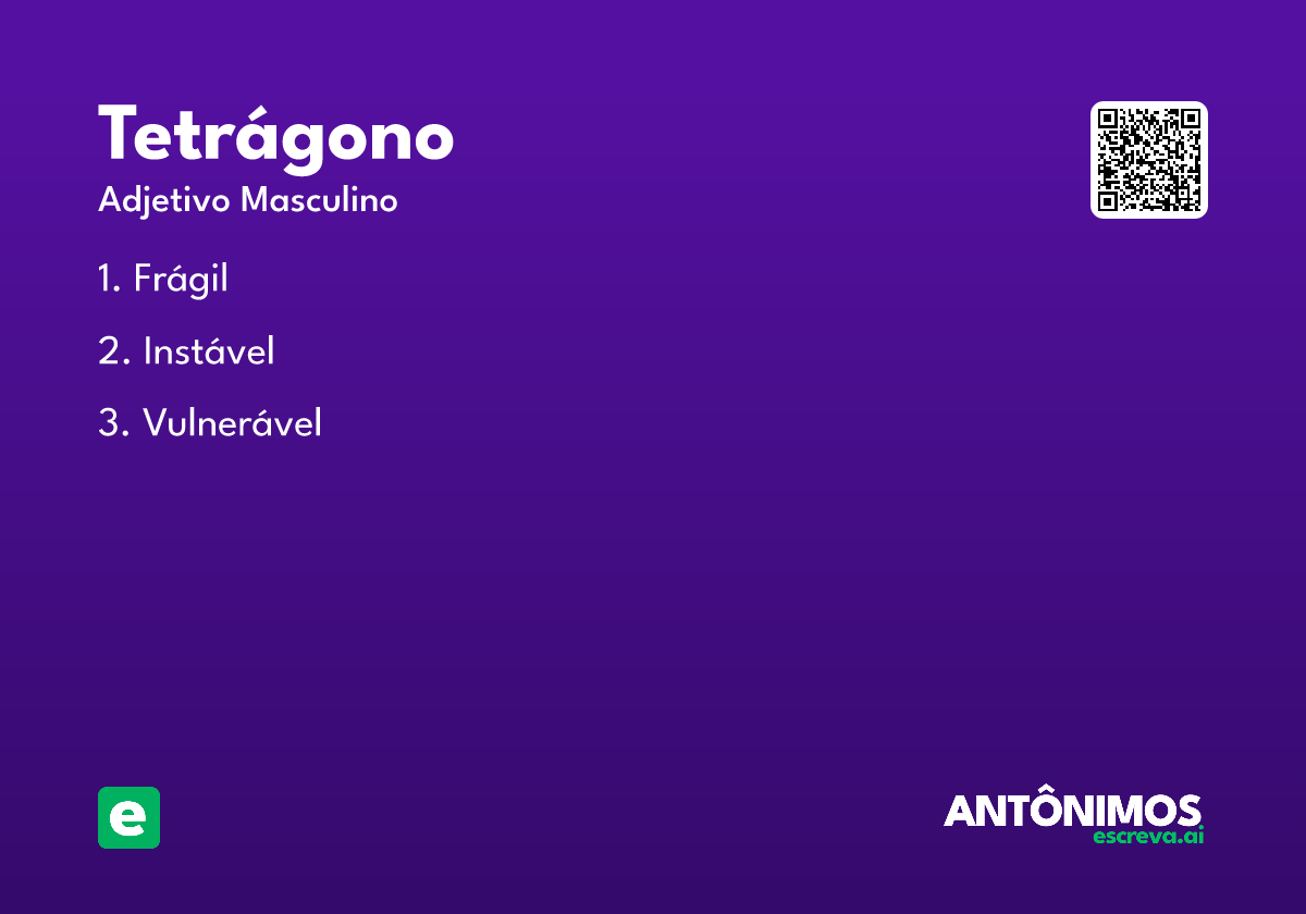 tetrágono