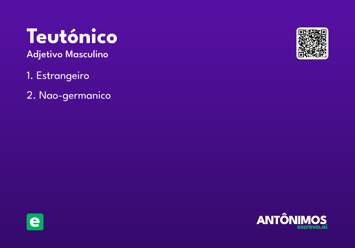 teutónico