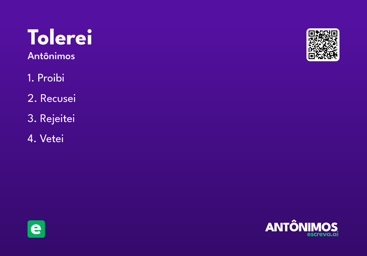 tolerei
